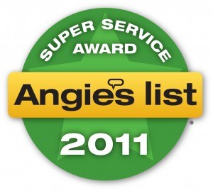Angie’s List Super Service Award 2011