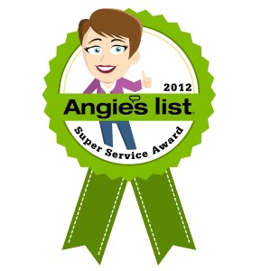 Angie’s List Super Service Award 2012