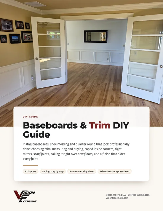 Page 1 preview of Baseboards & Trim DIY Guide