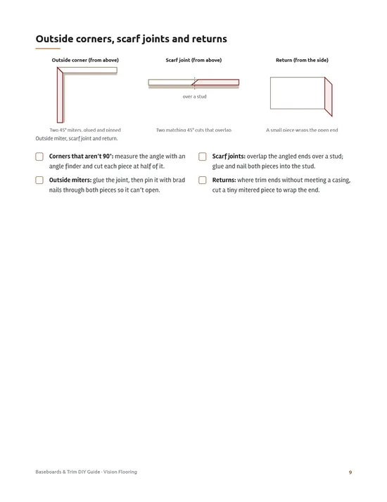 Page 3 preview of Baseboards & Trim DIY Guide