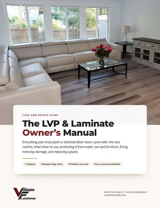 Page 1 preview of The LVP & Laminate Owner’s Manual