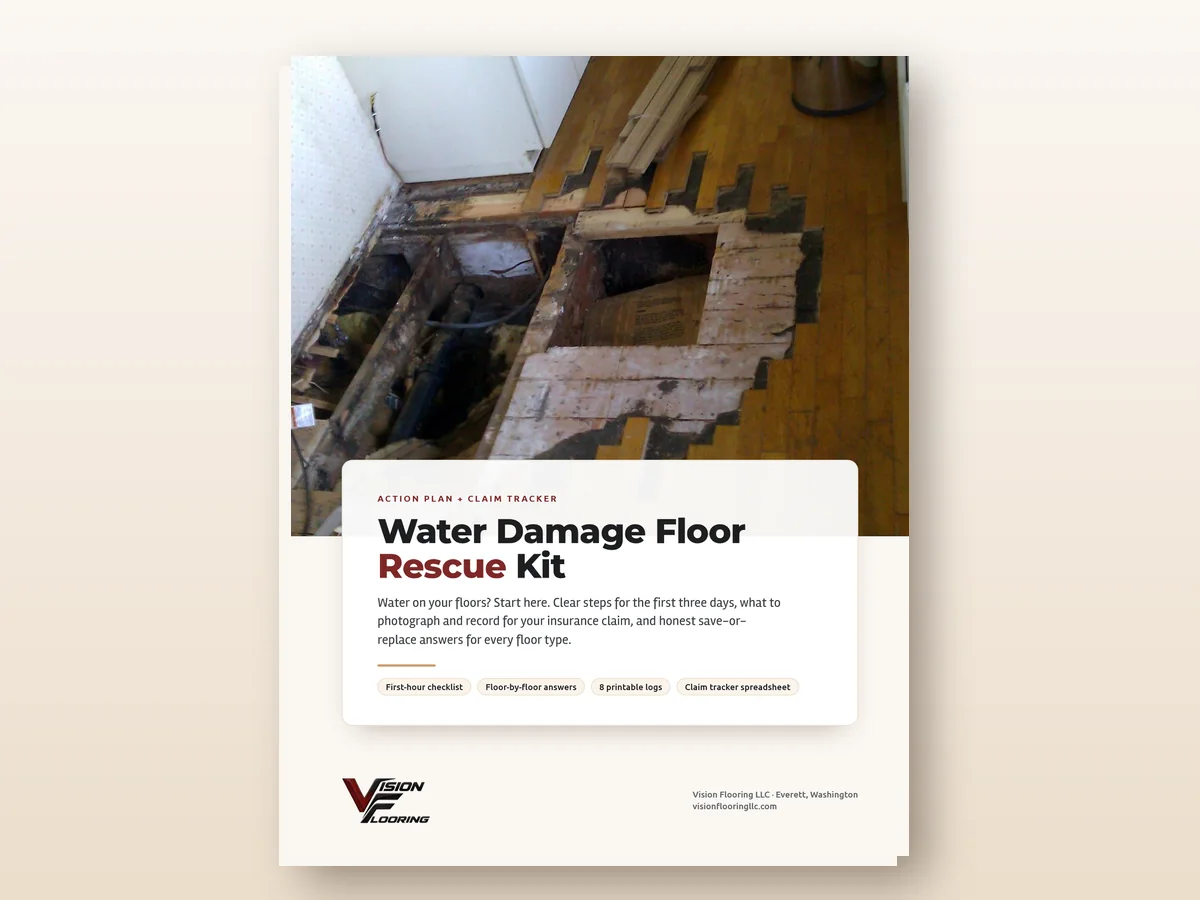Cover of the Water Damage Floor Rescue Kit
